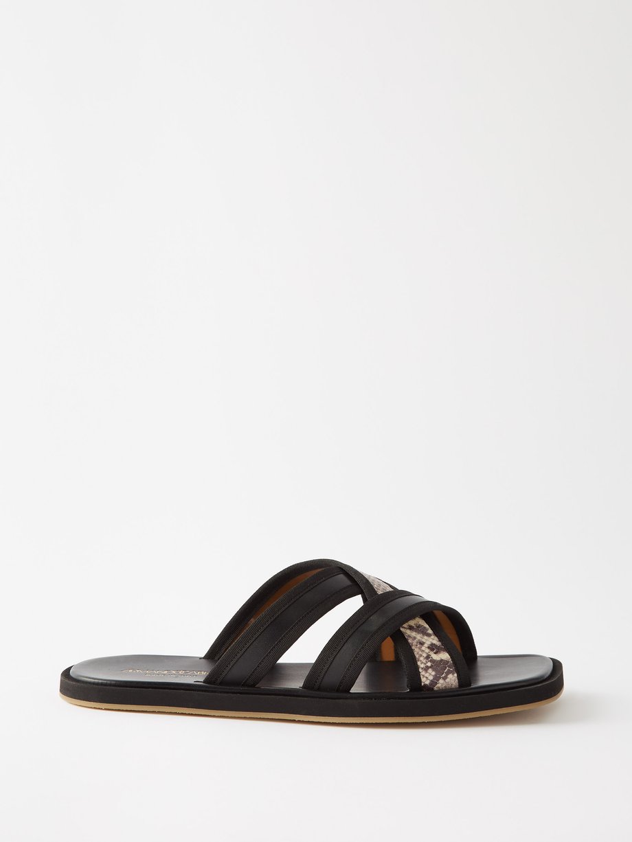 Armando Cabral Arabia leather sandals