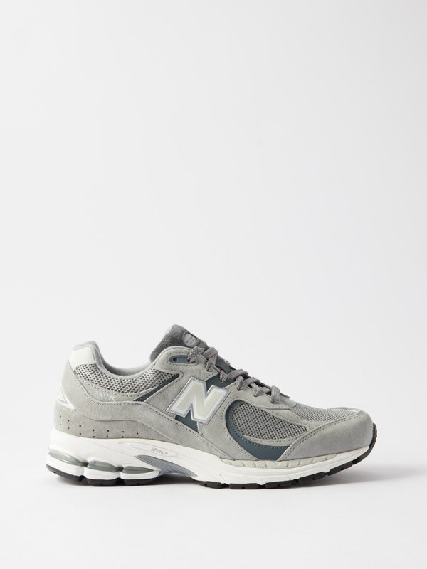 New Balance 2002R suede and mesh trainers