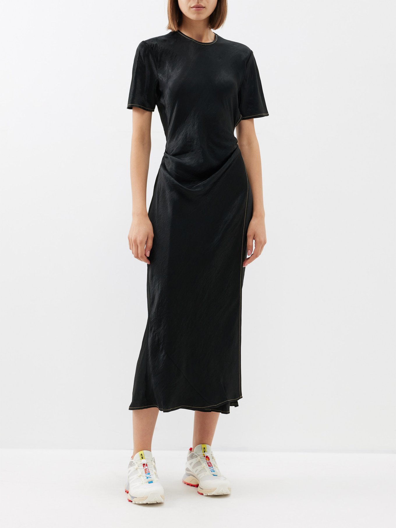 ACNE STUDIOS, Crinkled Velvet Pants, Women