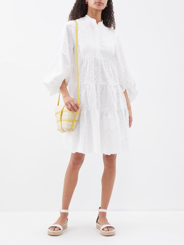 Erdem Vacation Winona embroidered cotton dress