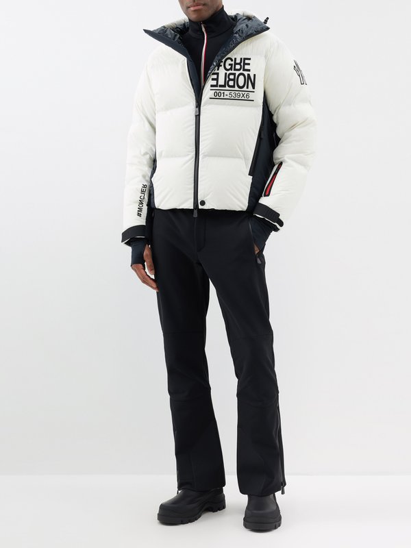 Moncler Grenoble Pramint quilted down ski jacket