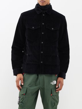 Moncler Grenoble Gelt cotton-blend corduroy quilted down jacket
