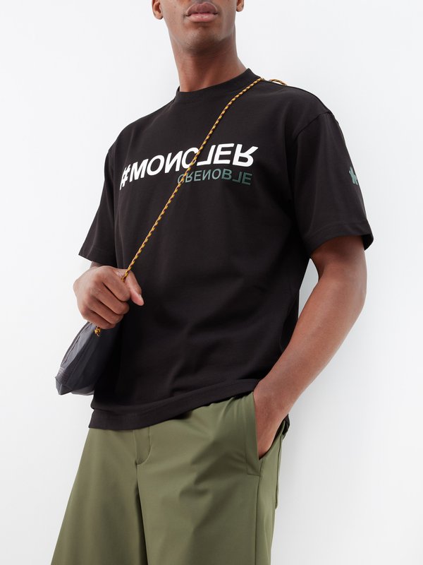Moncler Grenoble Logo-print cotton-jersey T-shirt