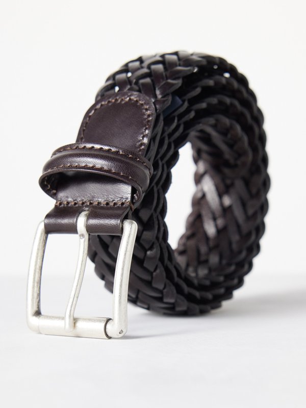 Anderson's Woven leather belt