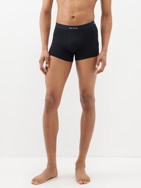 Paul Smith Pack of three organic-cotton blend boxer briefs