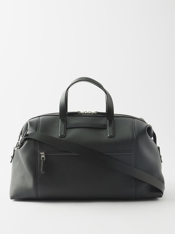Dunhill 1893 Harness grained-leather holdall