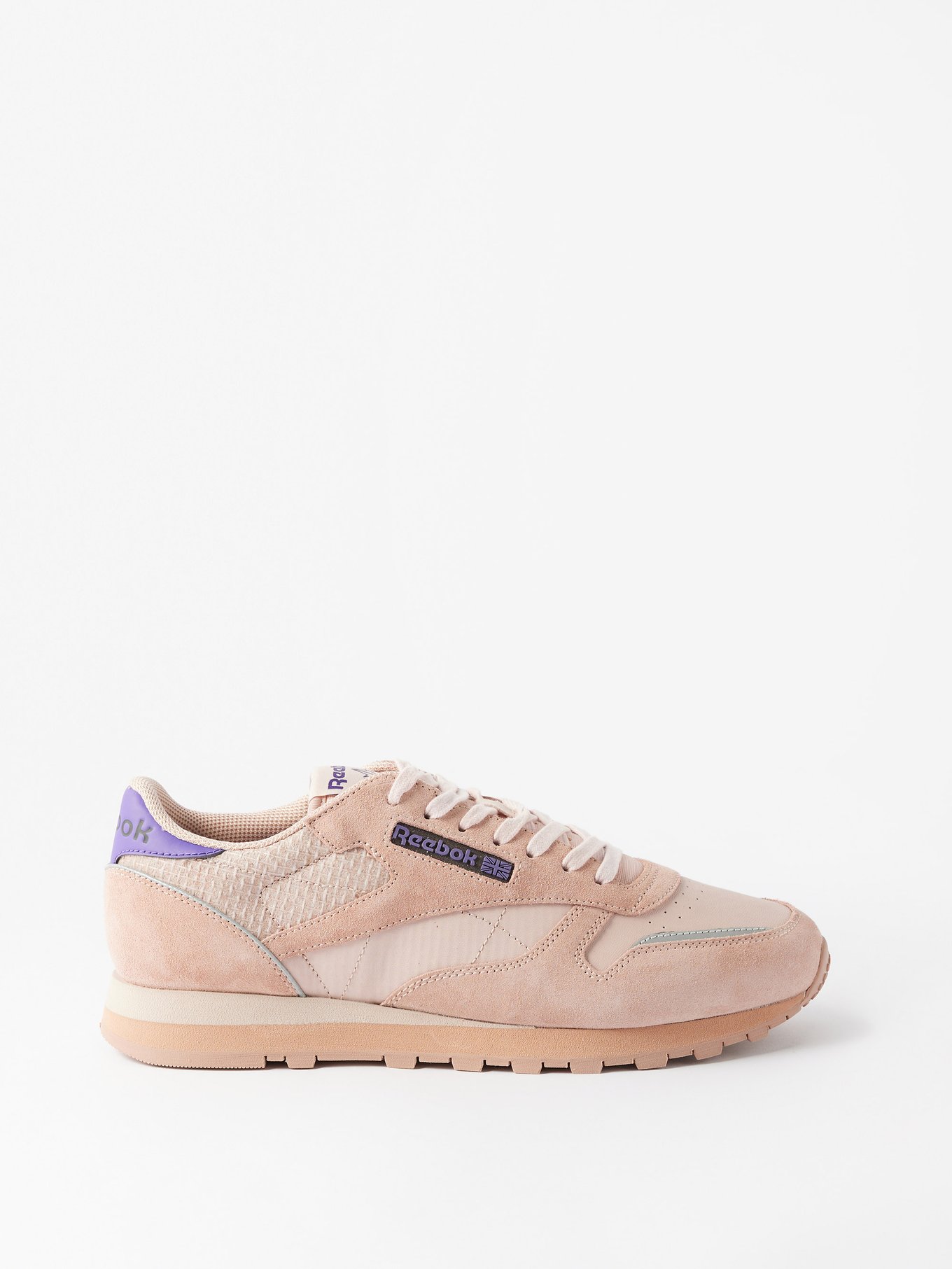 Pink Classic suede, mesh leather Reebok | MATCHESFASHION US