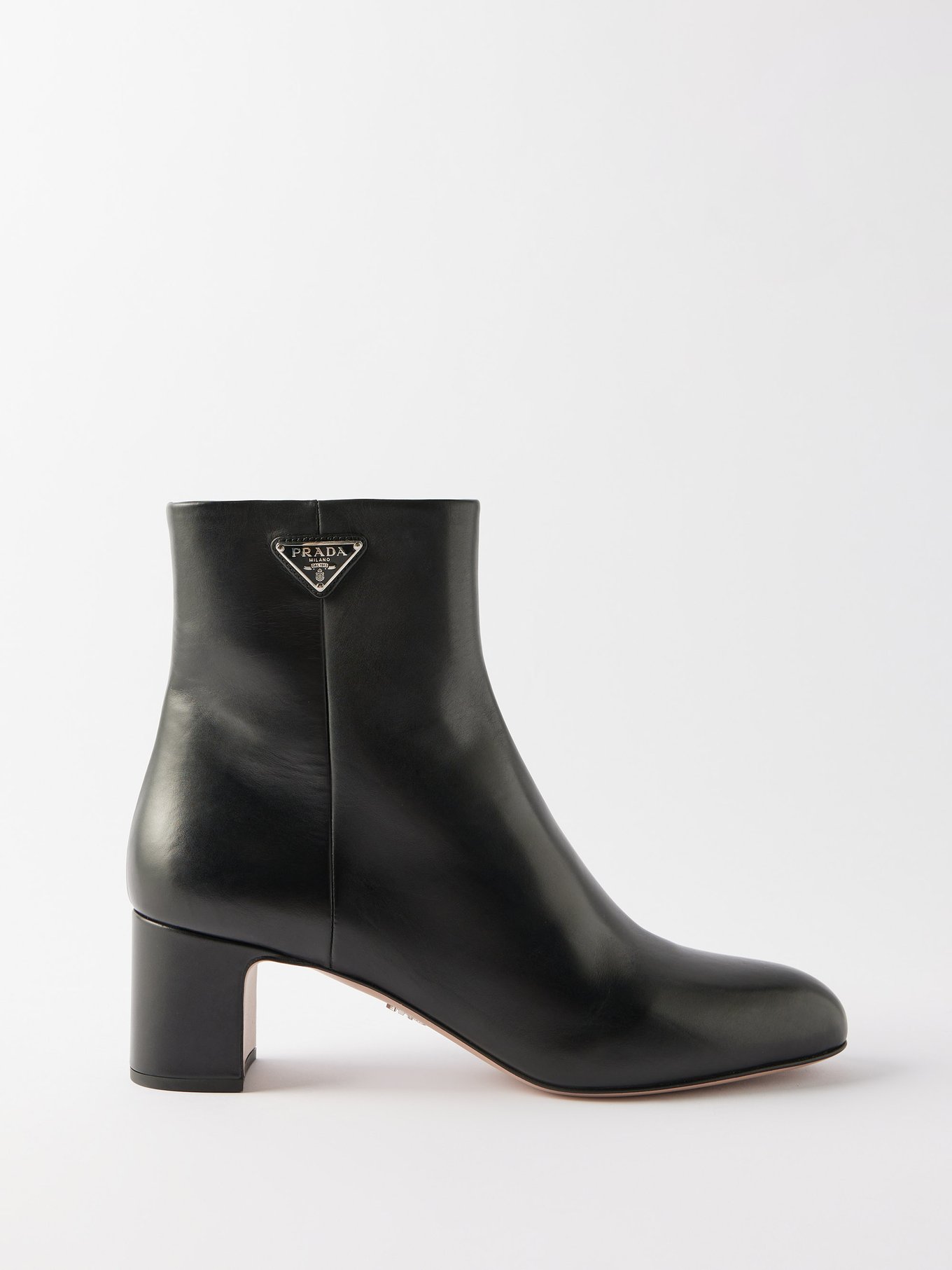 Tronchetti 55 logo-plaque leather ankle boots video