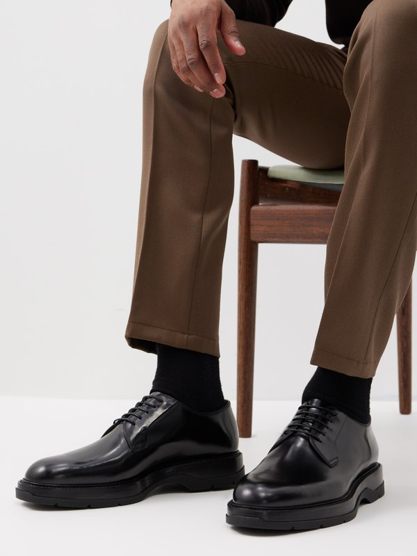 Dunhill Leather Derby shoes
