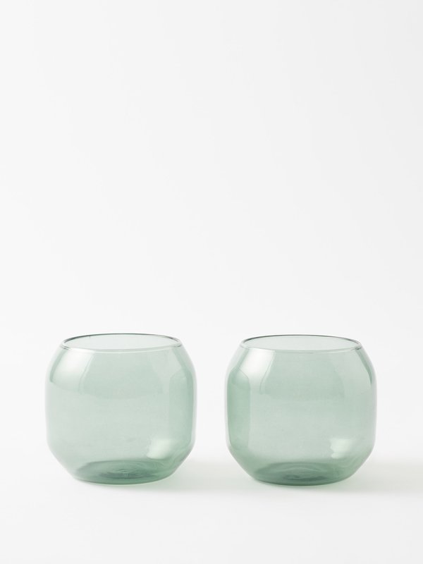 R+D.LAB (R+D.LAB ) Set of two Velasca Acqua glass tumblers