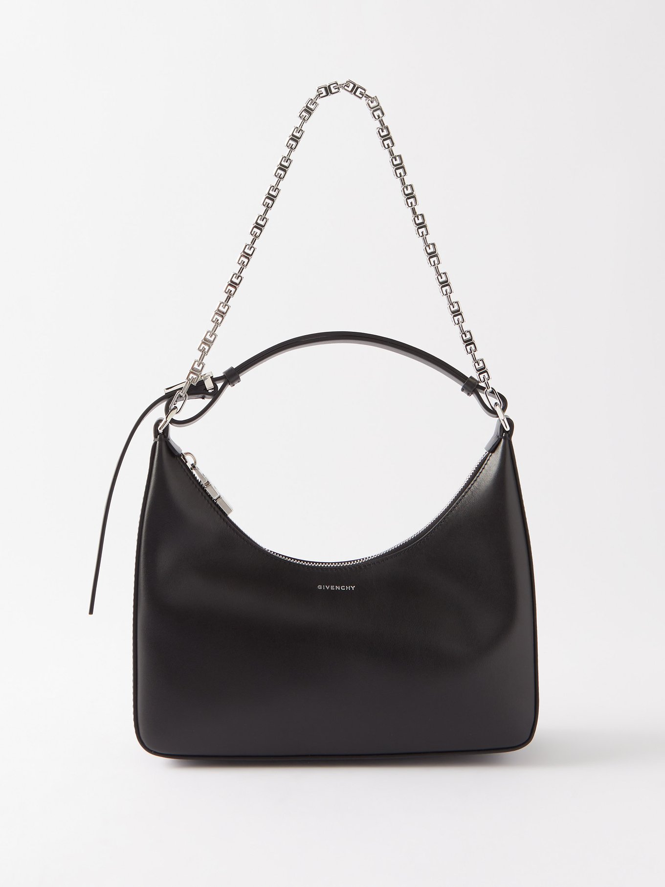 Givenchy Mini G-Lock Leather Hobo in Ivory