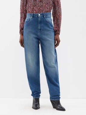 Marant Etoile Corsy tapered-leg jeans