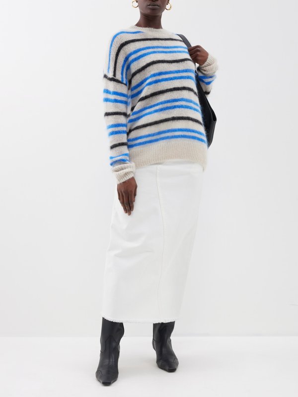 Marant Etoile Drussell striped sweater