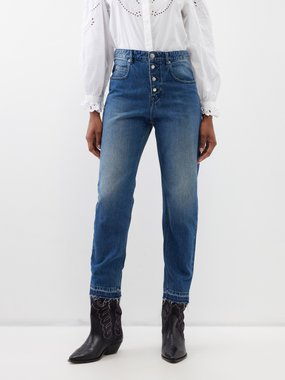 Marant Etoile Belden cropped  jeans