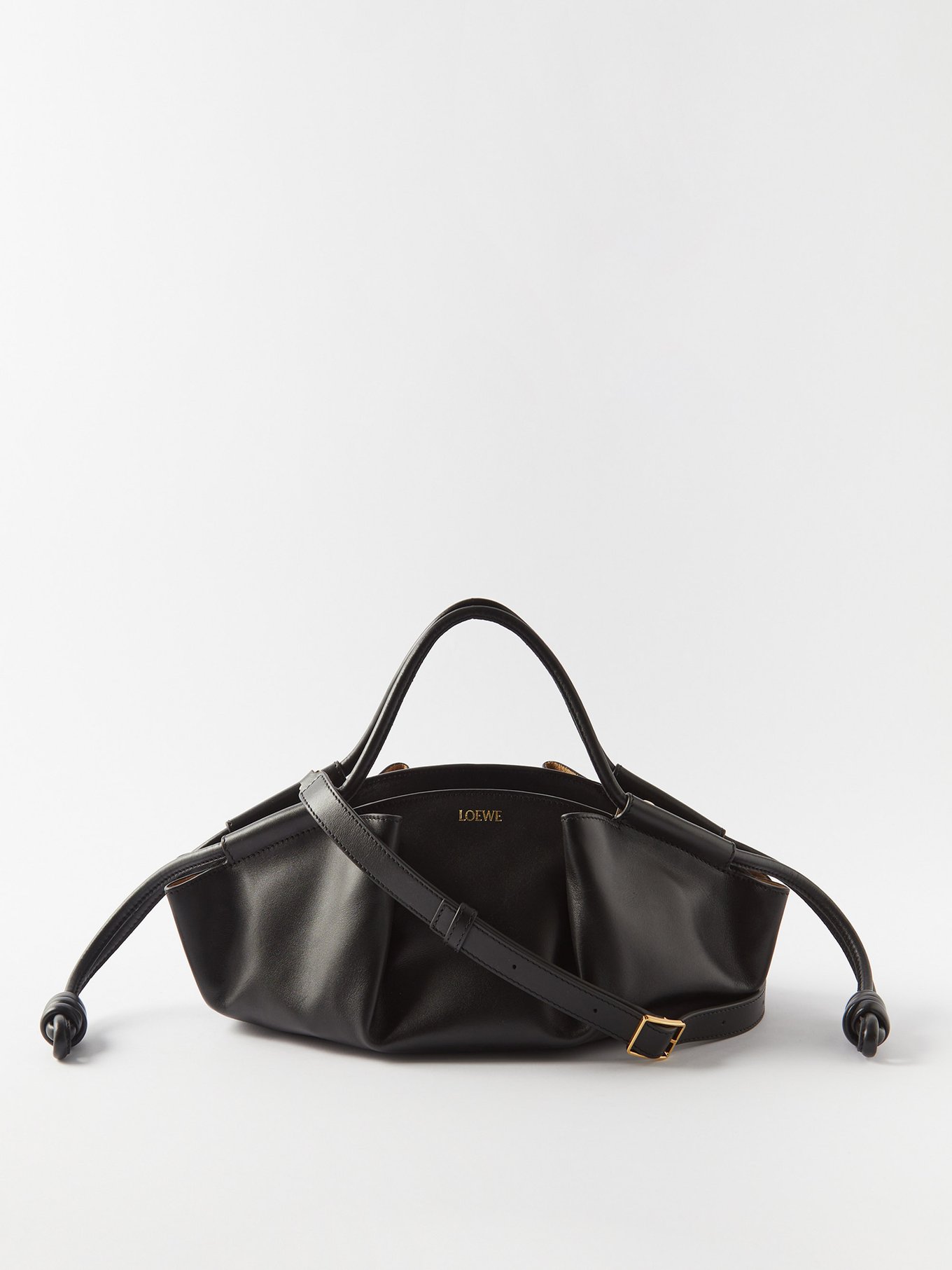 Loewe Paseo Convertible Leather Shoulder Bag