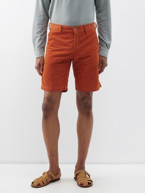 Massimo Alba Vela cotton-corduroy shorts