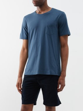 Massimo Alba Panarea patch-pocket cotton-jersey T-shirt