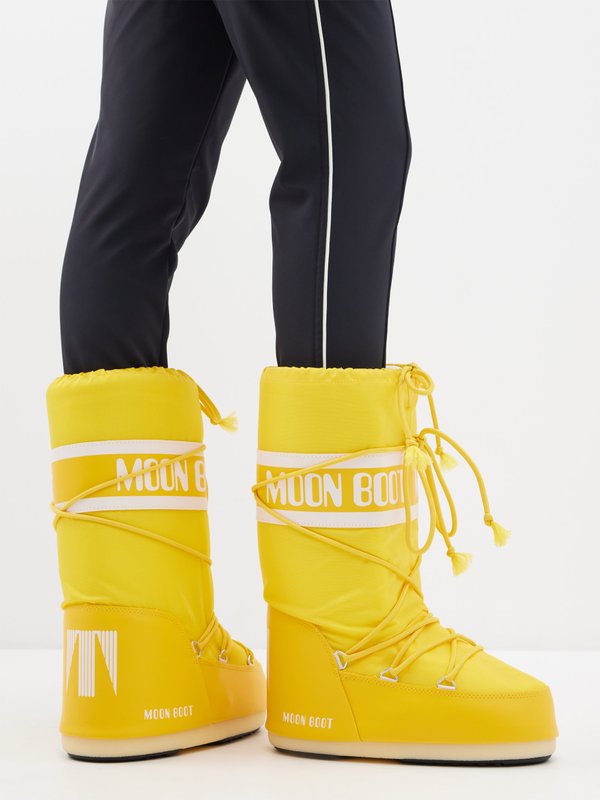 Moon Boot Icon tall lace-up snow boots