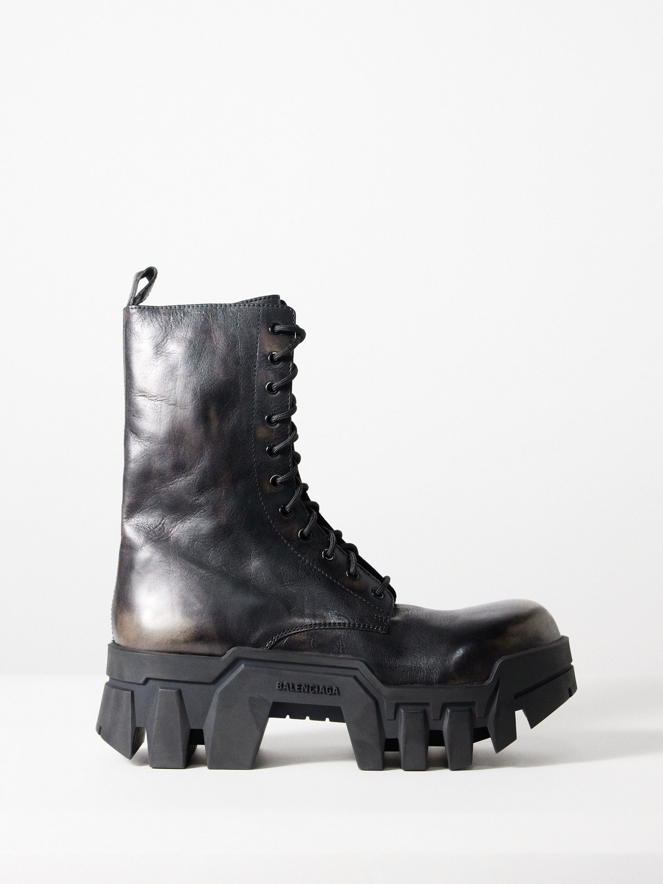 Bulldozer leather boots | Balenciaga