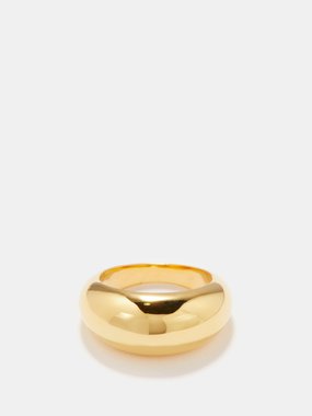 Daphine Oli 18kt gold-plated ring