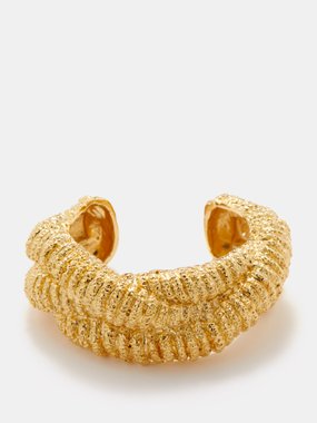 Paola Sighinolfi Nomad 18kt gold-plated bracelet