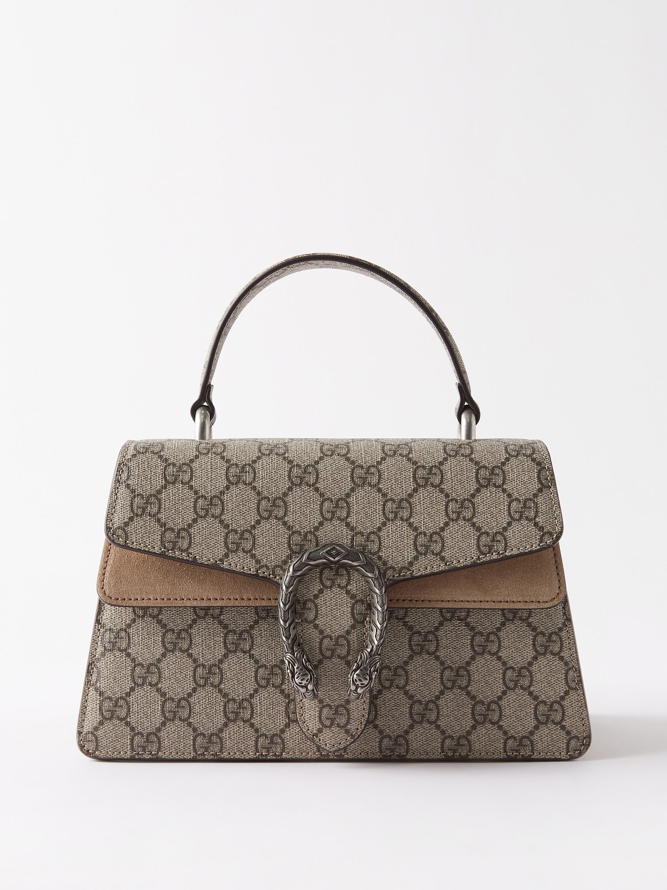 Gucci Dionysus Shoulder Bag GG Supreme Medium Brown - US