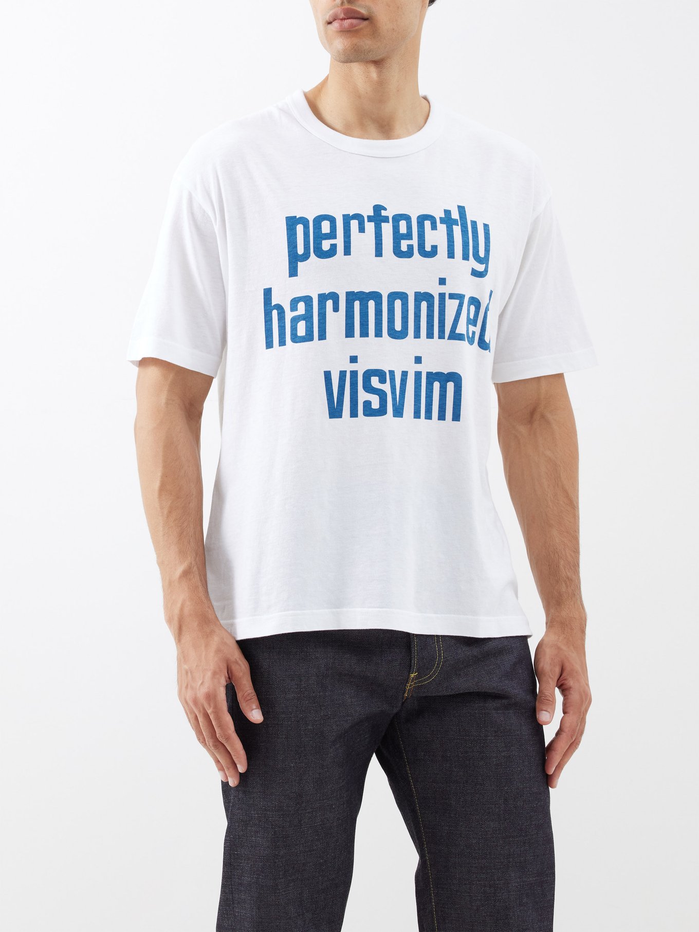 Jumbo PHV-print cotton-blend T-shirt | Visvim