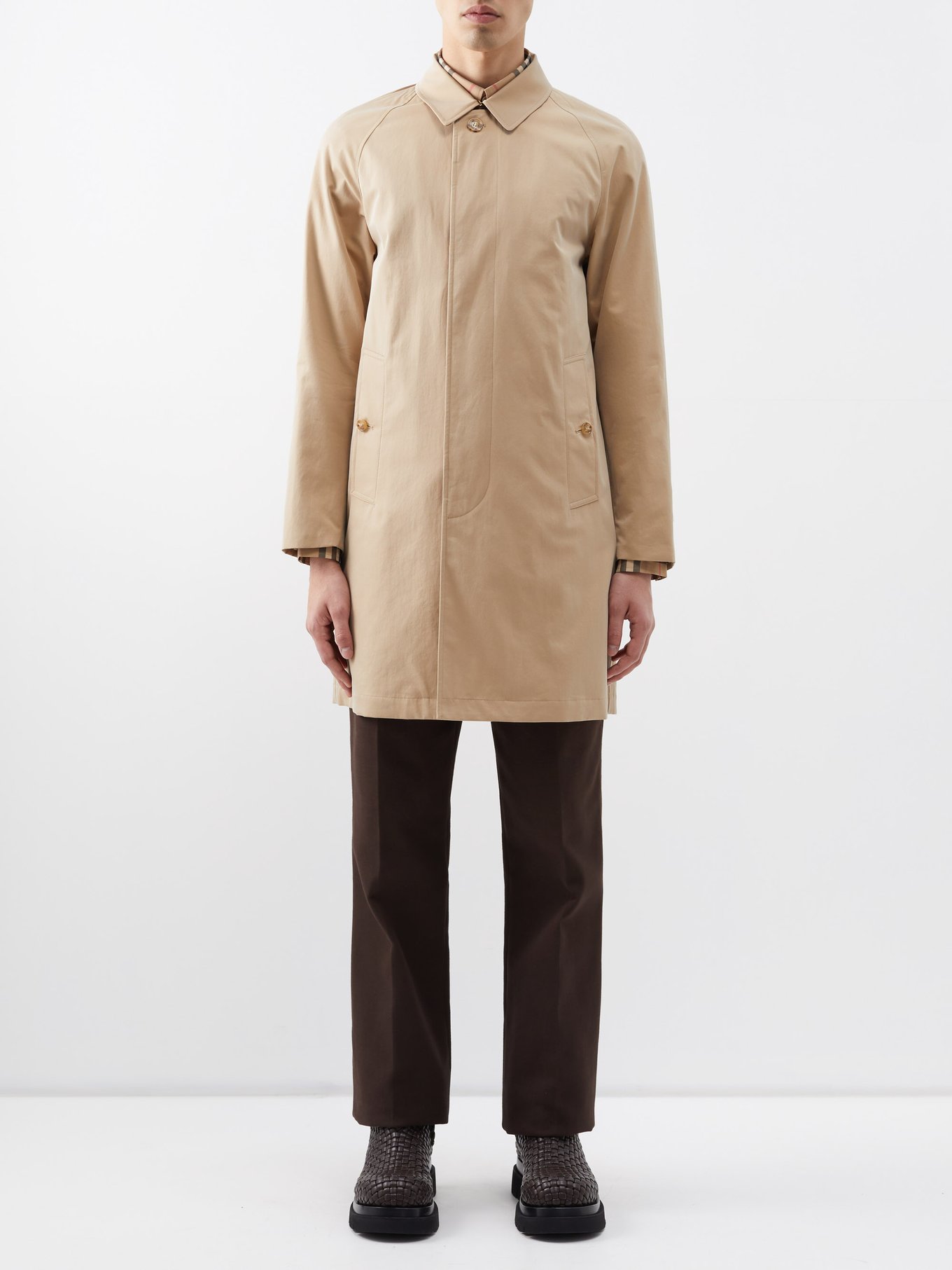 Camden cotton-gabardine trench coat | Burberry | US