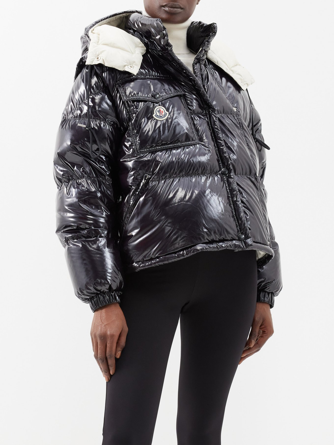 GUCCI Down jacket with detachable sleeves