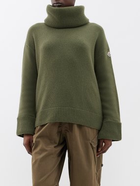 Moncler Roll-neck wool sweater