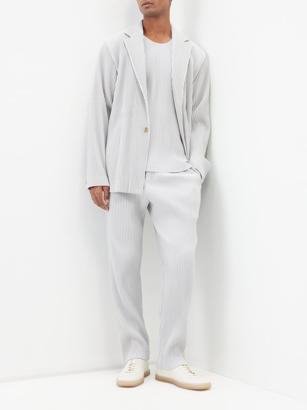 Homme Plissé Issey Miyake Basics pleated suit trousers