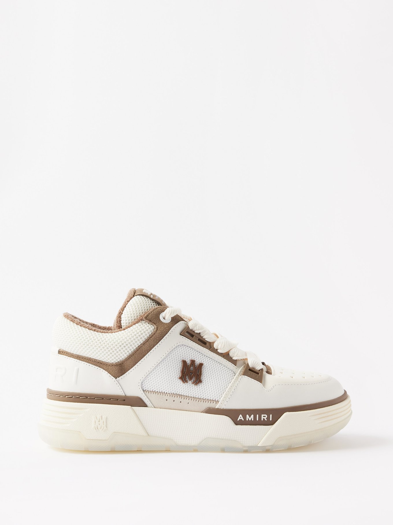 Pre-owned Louis Vuitton Lv Trainer Leather High Trainers In Brown