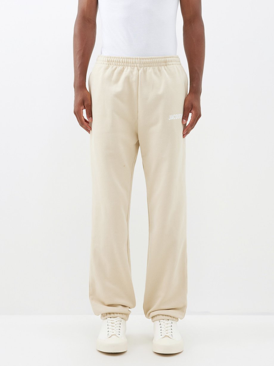 Jacquemus Logo-print organic-cotton track pants