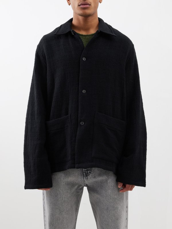 OUR LEGACY (Our Legacy) Haven knitted overshirt
