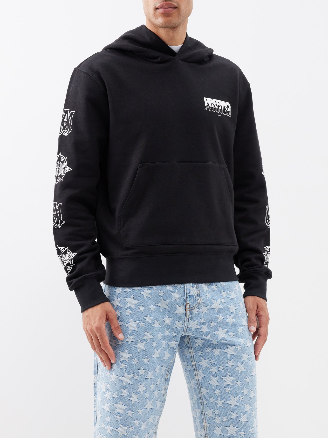 Jacquard Cotton Hoodie - Men - Ready-to-Wear