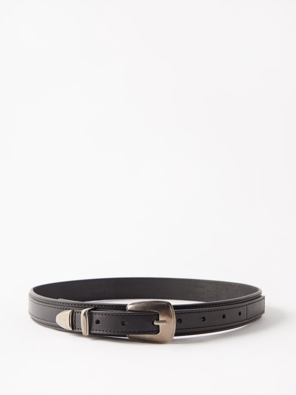 Lemaire Western leather belt