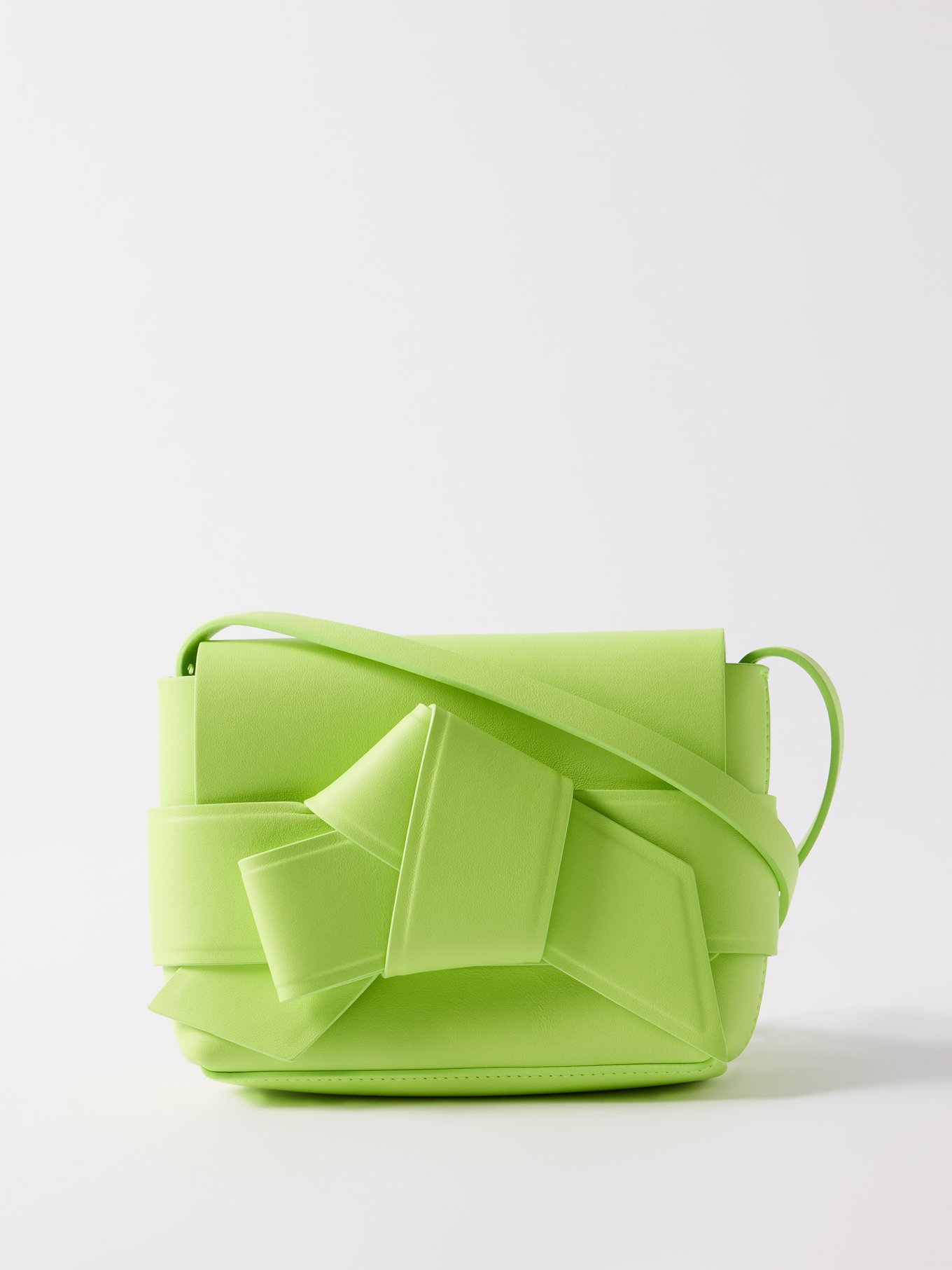 Acne Studios - Musubi midi tote - Lime green