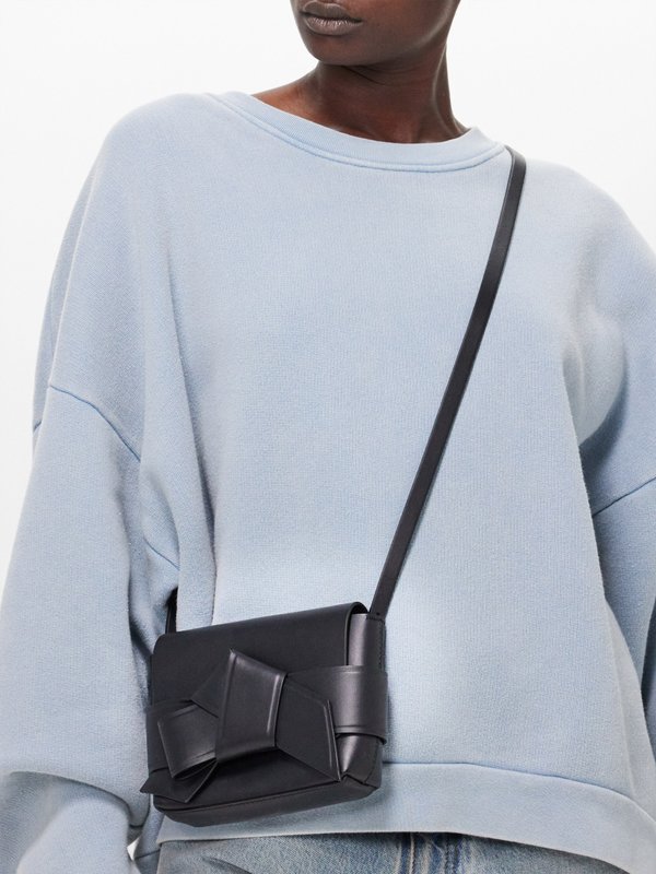 Acne Studios Msubi mini leather cross-body bag