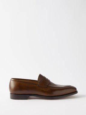 Crockett & Jones Sydney leather loafers
