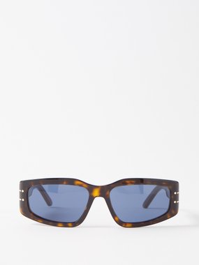 DIOR DiorSignature S9U tortoiseshell-acetate sunglasses