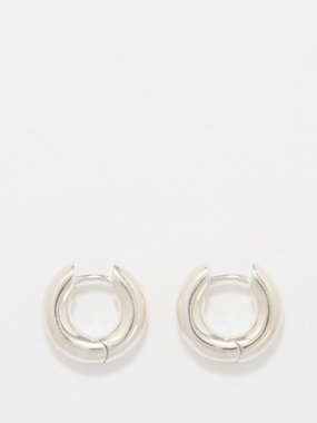 Sophie Buhai Bagel medium sterling-silver hoop earrings