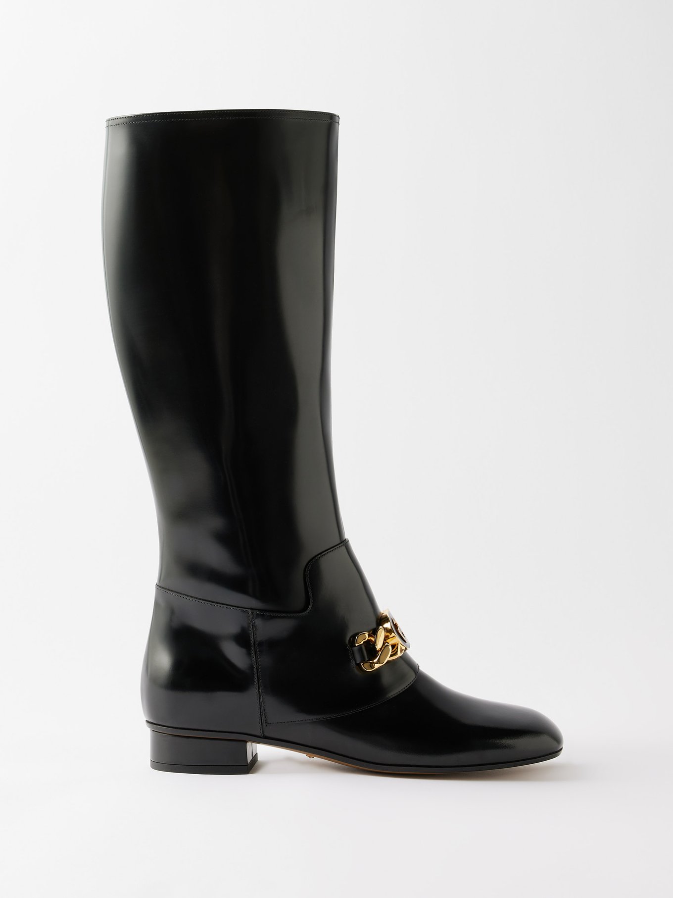 Gucci Interlocking-G knee-high Boots - Farfetch
