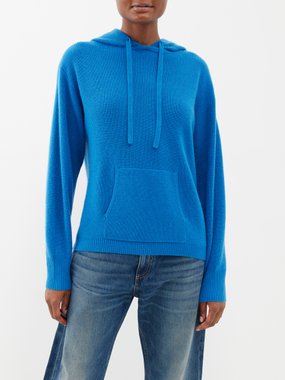 Allude Wool-blend hoodie