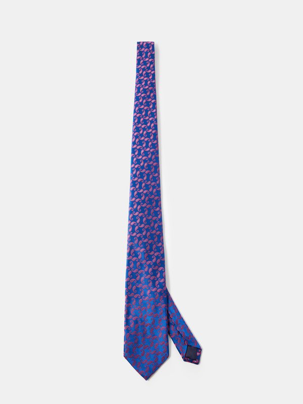 Charvet Paisley-jacquard silk tie