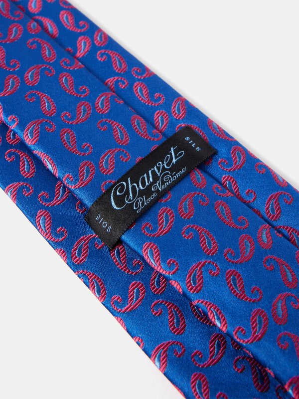 Charvet Paisley-jacquard silk tie