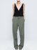 Uniform recycled wool-blend wide-leg trousers