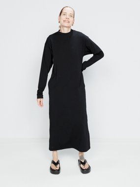 Raey Long-sleeved organic-cotton cocoon jersey dress