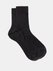 Ribbed-silk ankle socks