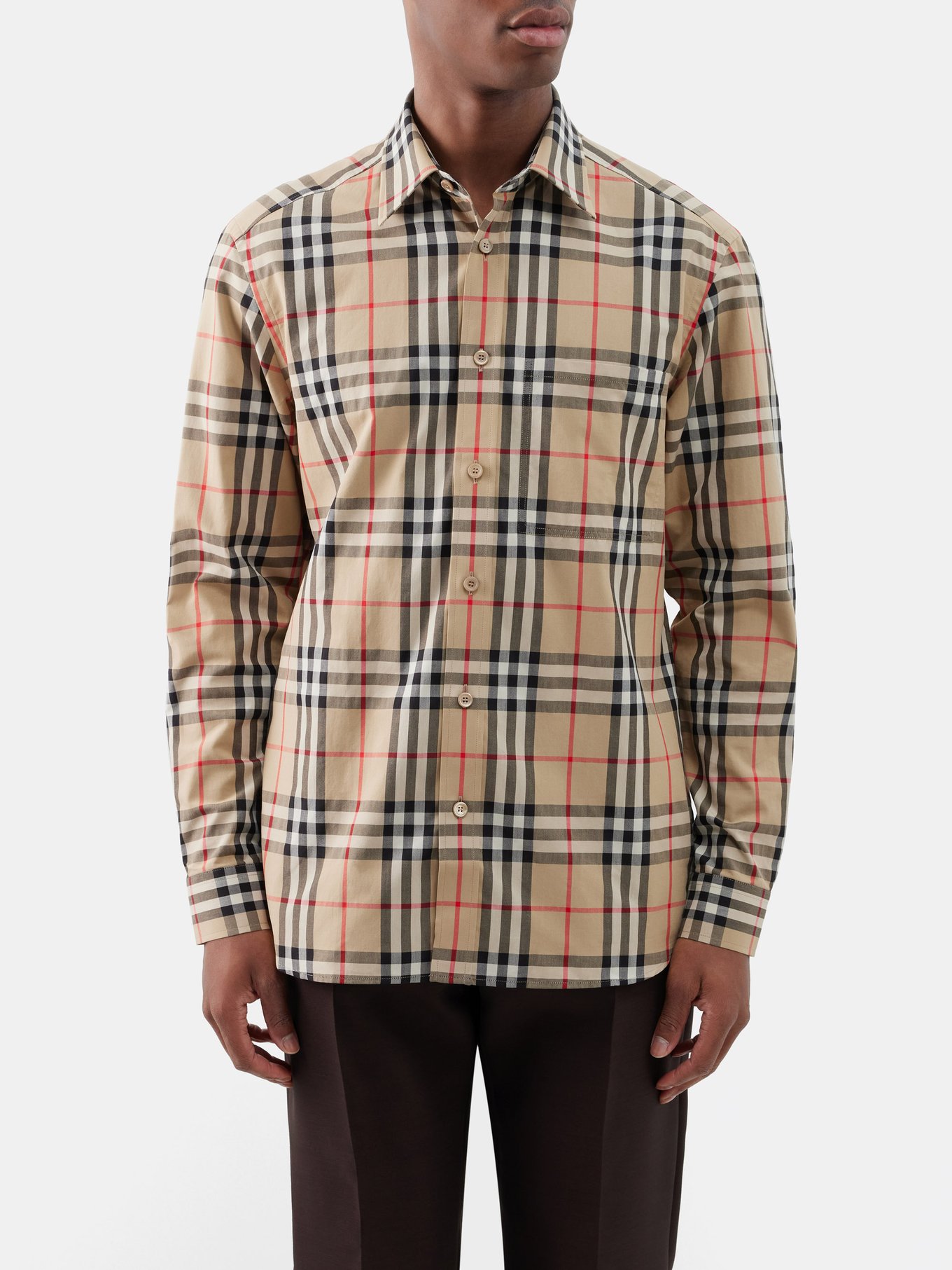 Vintage check cotton shirt | Burberry