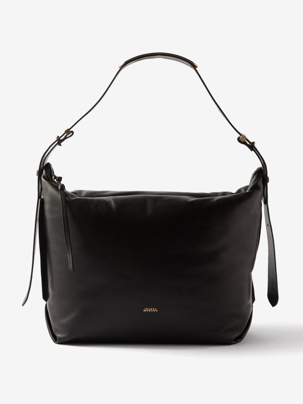 Isabel Marant Leyden large leather shoulder bag